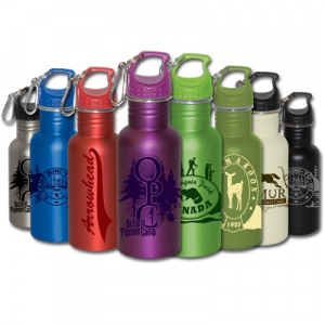 Wide Mouth Matte Stainless Bottle (16oz)