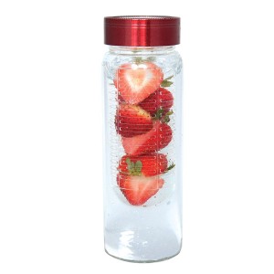Glass Bottle With Fruit Infuser