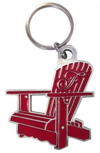 Muskoka Chair Key Ring – Metal
