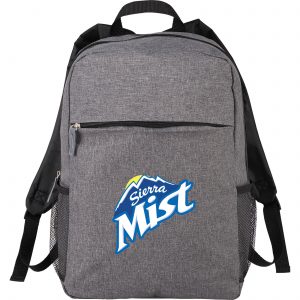 Heather Graphite Computer Backpack