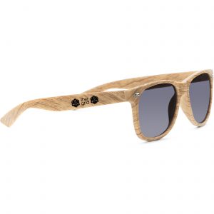 Wood-Look Sunglasses