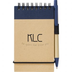 Recycled Jotter with Pen