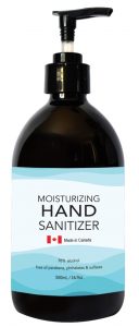 Moisturizing Hand Sanitizer, 500ml – Generic Label