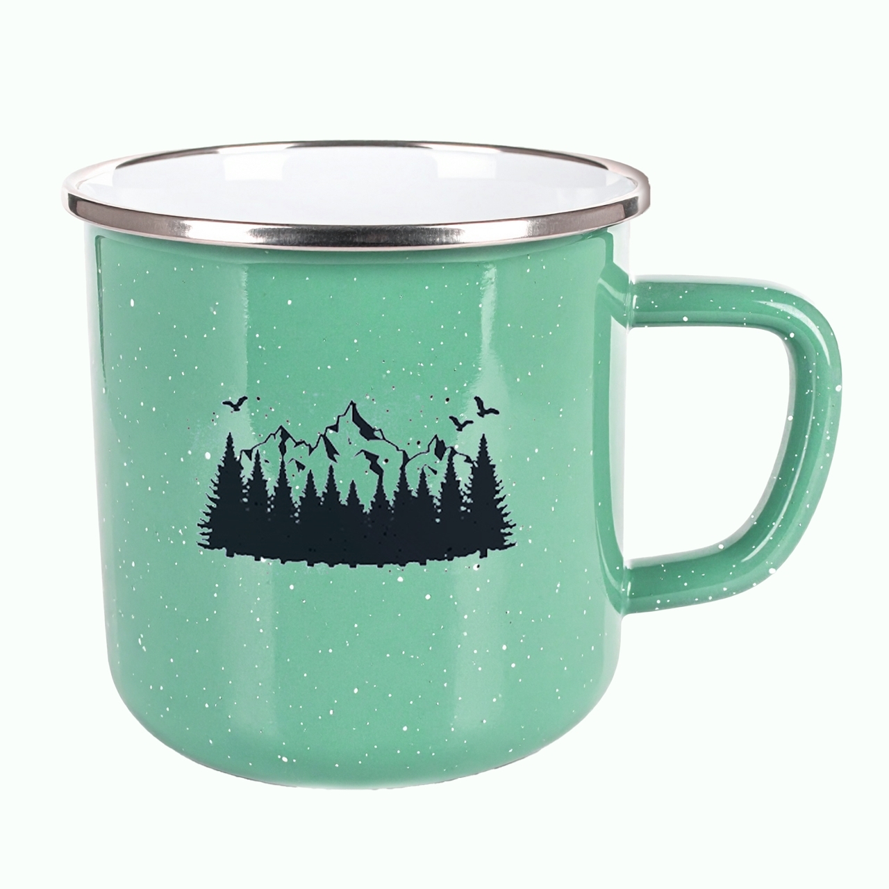 Happy Camper Metal Mug (18 oz)