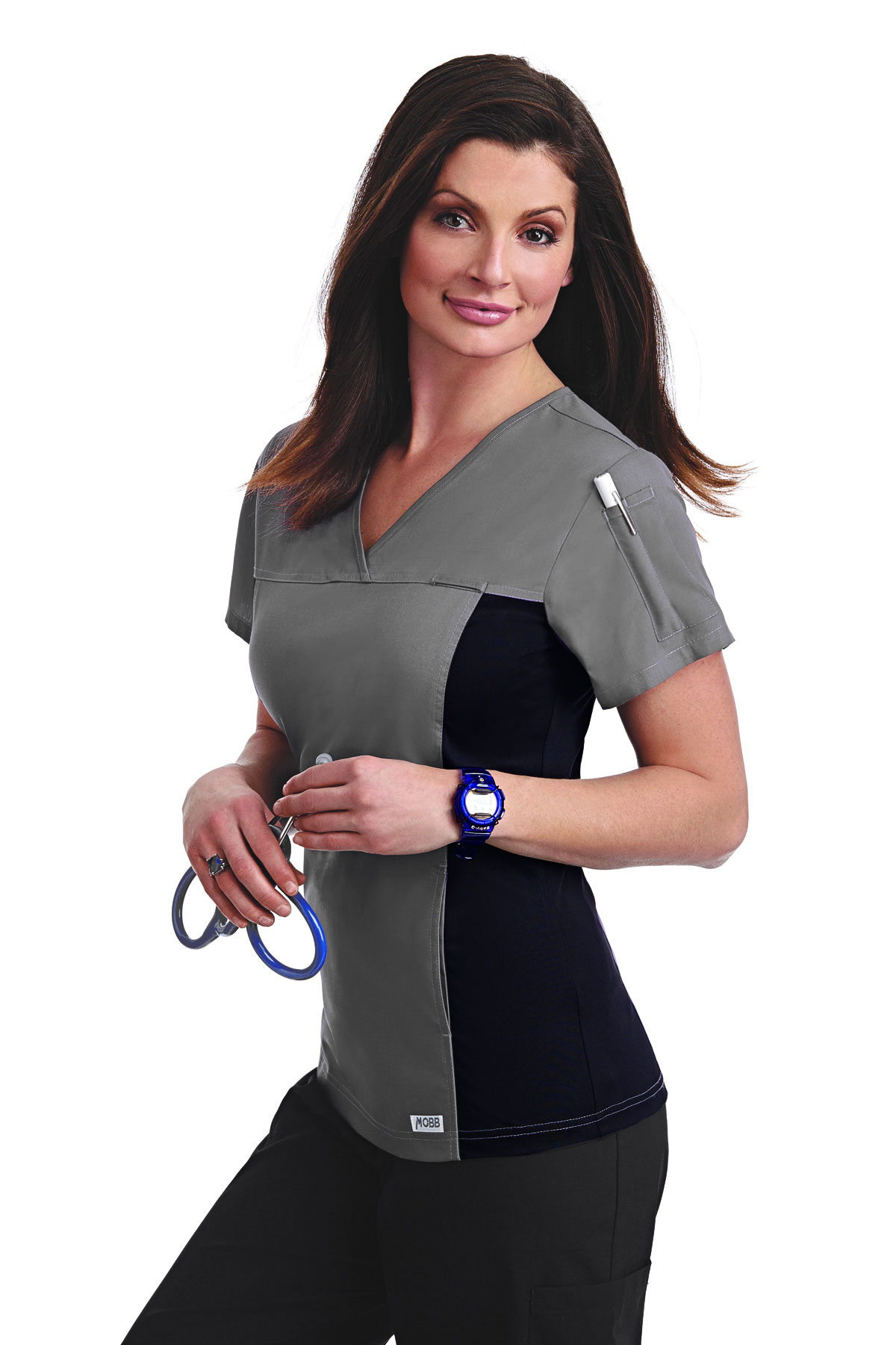 Flexi V-Neck Scrub Top