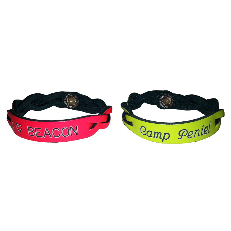 Leather Treaty Braided Bracelet