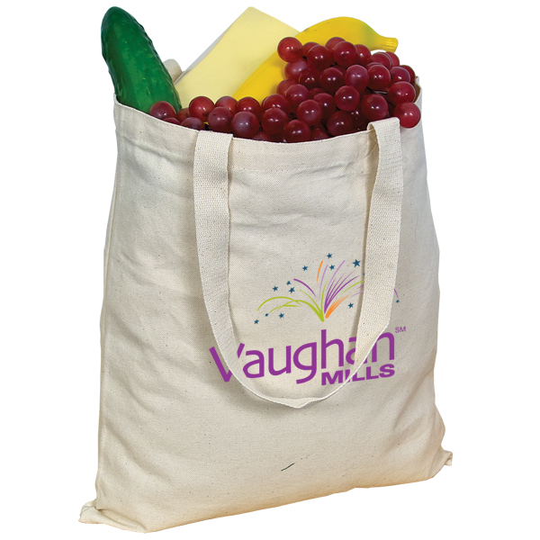 12 oz Cotton Canvas Tote – Natural