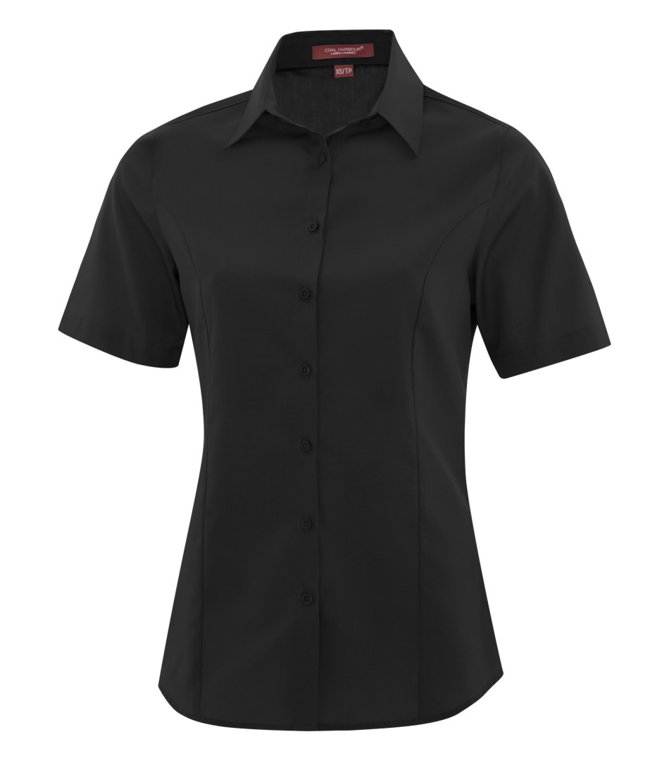 Coal Harbour Everyday Short Sleeve Woven Shirt – Ladies