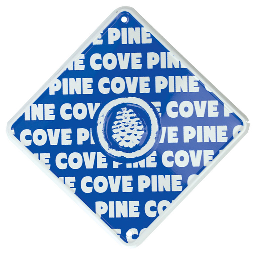 Aluminum Crossing Sign – Small