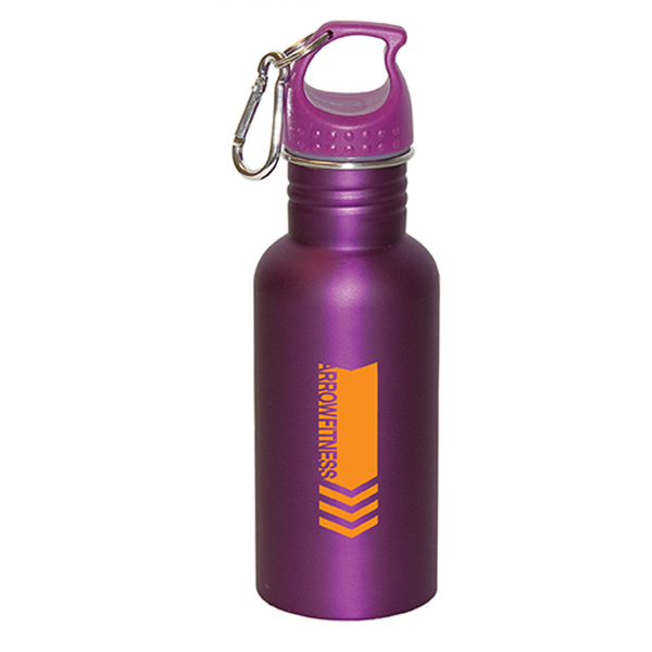 Wide Mouth Matte Stainless Bottle (16oz)