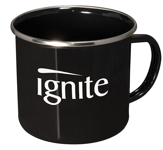 Log Cabin Iron & Stainless Steel Mug (16.9 oz)