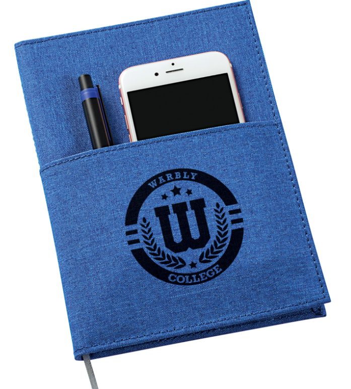 Canvas Pocket Refillable Notebook