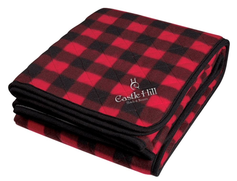 Northwoods Plaid Blanket – 48″ x 62″