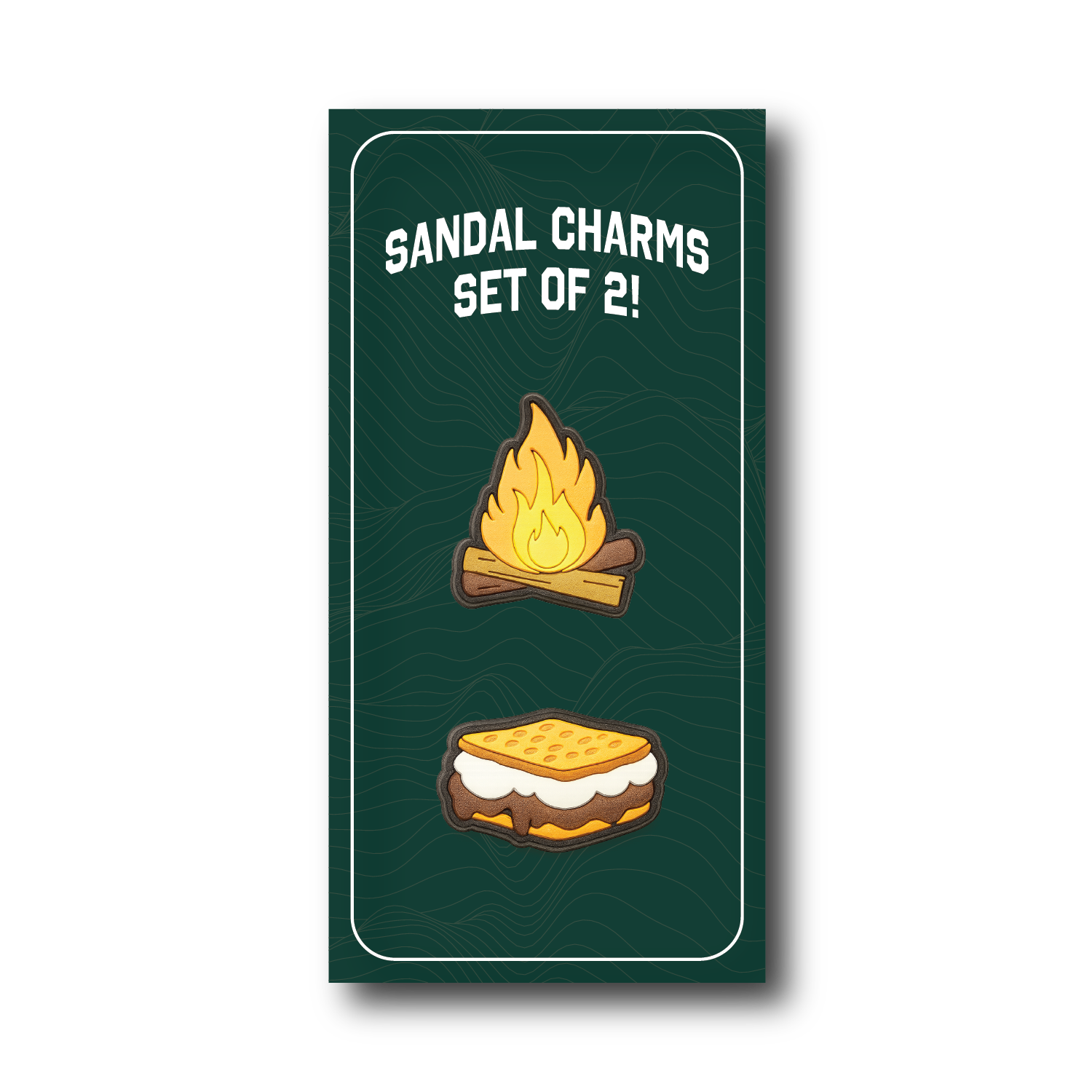 2-Pack Custom Sandal Charms