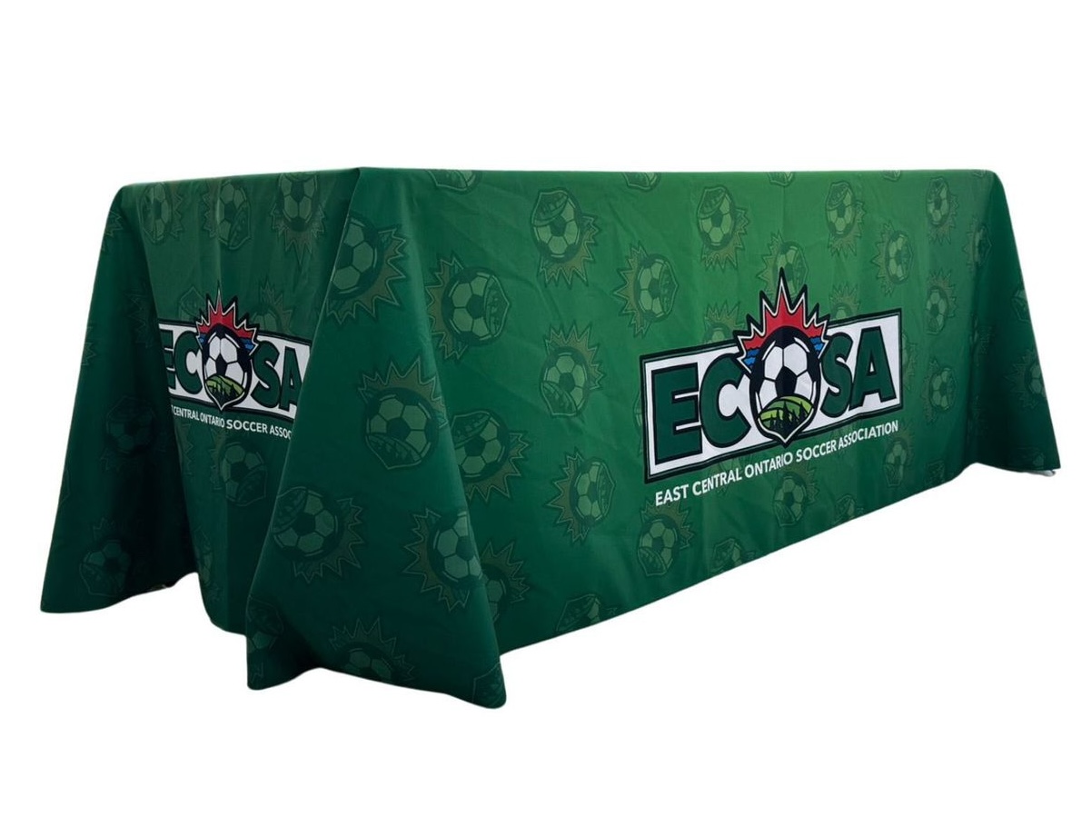 6' Sublimated Drape Table Cloth